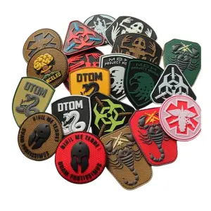 Home Produsen Rubber Patch Custom Minimal 100 pcs – Label Karet Logo Timbul Berkualitas