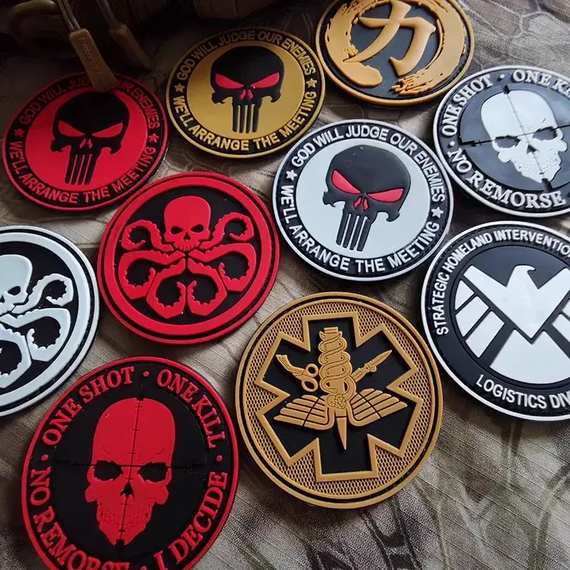 Produsen Rubber Patch Custom Minimal 100 pcs – Label Karet Logo Timbul Berkualitas