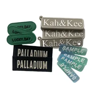 Home Label Karet Custom Minimal 100 pcs – Produsen Patch Karet Logo Timbul Berkualitas