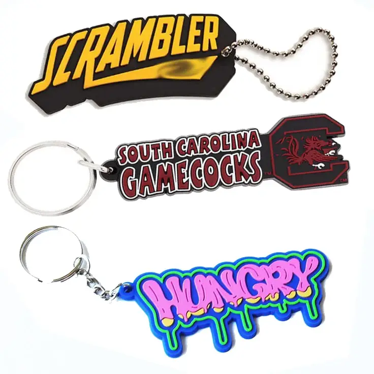 Produsen Gantungan Kunci Karet Custom Souvenir Karet Logo Timbul